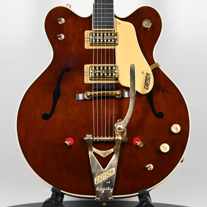 Gretsch G6122T-62 Vintage Select Edition '62 Chet Atkins Country Gentleman Hollow Body w/ Bigsby- Walnut Stain 2023 (JT23010220) image 1