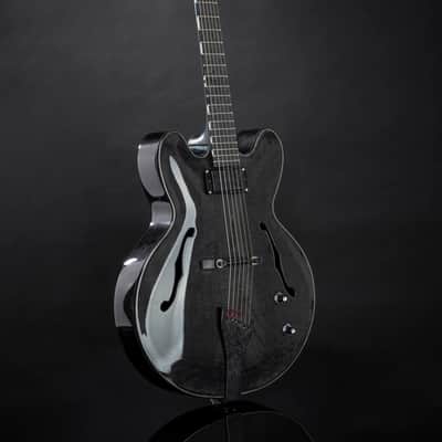 Fibertone DRC hollow body 2019 unidirectional natural carbon fiber image 2