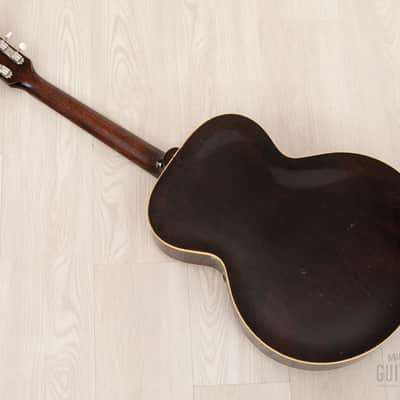 1954 Gibson L-48 Vintage Archtop Acoustic Guitar w/ K&K Pickup, Case image 16
