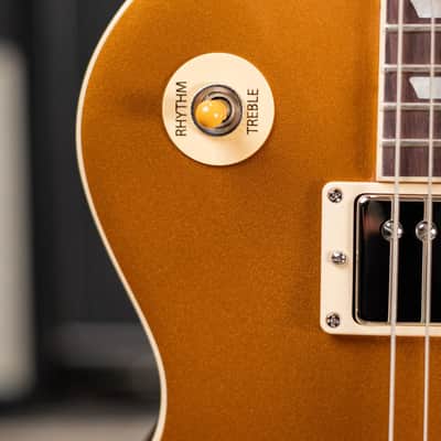 Gibson Les Paul Standard 50's Gold Top Electric Guitar - Gold with Hardshell Case image 9