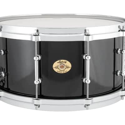 Ludwig LCS514TD0G Concert Snare Drum - Black Cortex Finish image 1