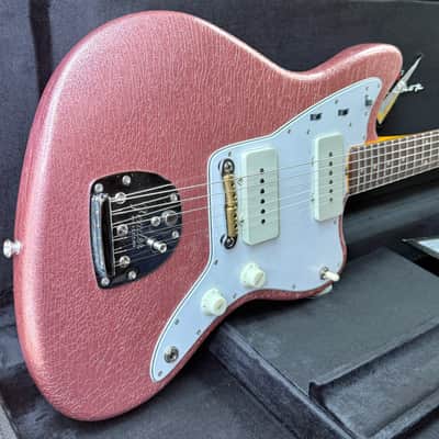 Fender Custom Shop '63 Jazzmaster Relic - Aged Champagne Sparkle w/ Matching Headstock image 2
