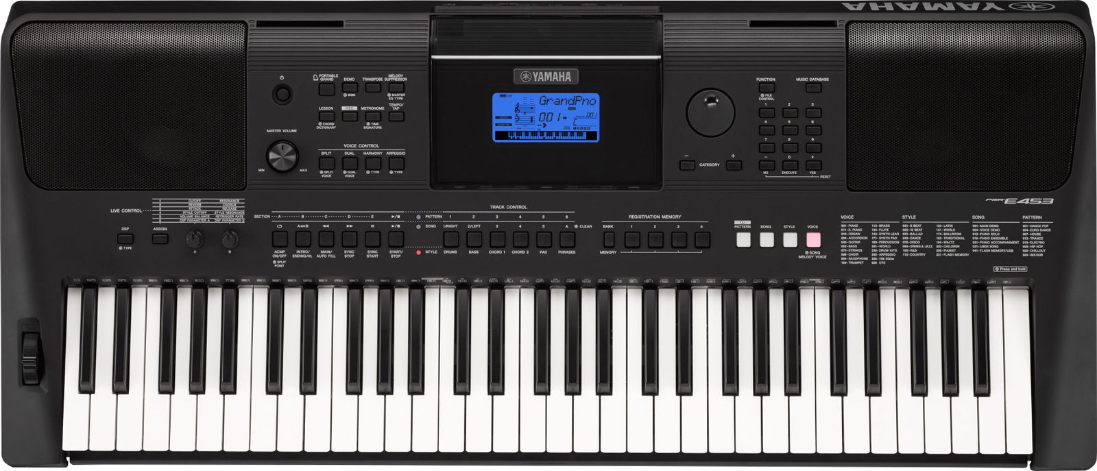 Yamaha PSR-E453 61-Key Portable Keyboard | Reverb