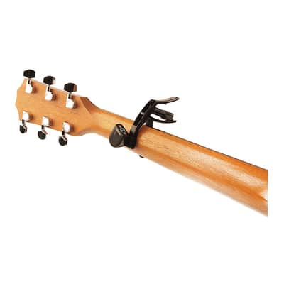 D'Addario Artist Capo Acoustic & Electric Guitar Tension Adjustable (Black) image 3