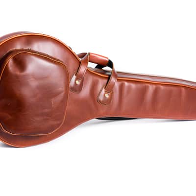 Banjo Gig Bag - 4/5 String - Leather - Glenn Cronkhite image 1