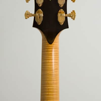D'Angelico Excel Cutaway Arch Top Acoustic Guitar (1960), ser. #2117, original brown hard shell case. image 6