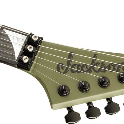 Jackson American Series Rhoads RR24, Ebony Fingerboard, Matte Army Drab image 5