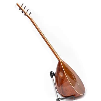 Long Neck Saz Rare Pamela wood & mother of pearl design, Professional Instrument image 1