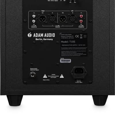 ADAM AUDIO T10S Subwoofer actif / 130W / 1 x 10" image 4