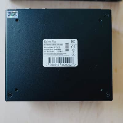 Echo Fix EF-P2 Spring Reverb 2023 - Present - Black image 4