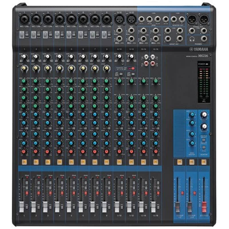 Yamaha MG16 16-Channel Stereo Mixer image 1