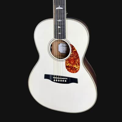 PRS SE Tonare P20E Parlor Electro Acoustic Guitar in Antique White image 3