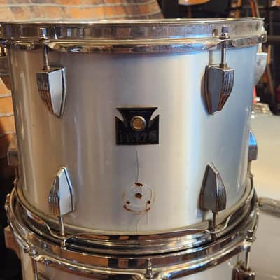 Tama '80s Japan Made Imperialstar Drum Kit Silver image 2