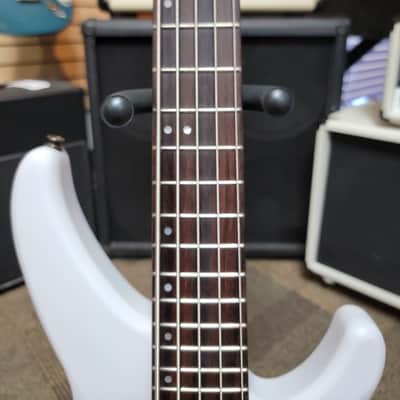Yamaha TRBX505 5-String Bass - Transparent White image 4