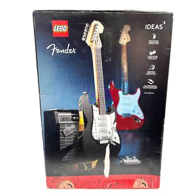 Fender Legos Stratocaster Electric Guitar in Red or Black image 2