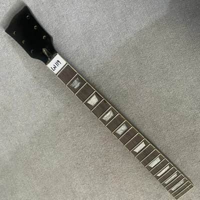 Black Maple Wood DIY Project Guitar Neck, Rosewood Fingerboard image 1
