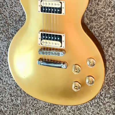 2017 Gibson Les Paul gold top Tribute electric guitar made in the USA image 2