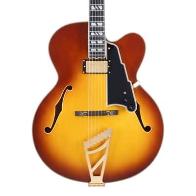 D'Angelico DAEEXL1DITBGT EXCEL EXL 1 Archtop Single Cutaway Hollow Body 6-String Electric Guitar w/Deluxe Hard Case image 7