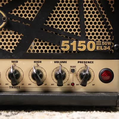 EVH 5150III 50W EL34 Guitar Amplifier Head with Footswitch - Used image 5