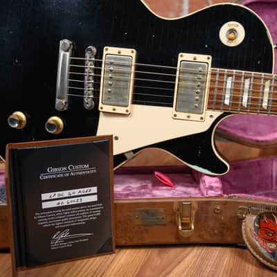 Gibson Custom Shop Les Paul Standard GC '60 Aged Black Over Frost Blue 2016 w/OHSC image 11