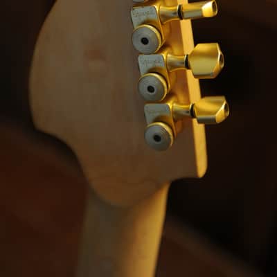 Postal Handmade Memphis Rocket Deluxe Antique Natural Bigsby Fender 57/62 Strat pickup Set image 6