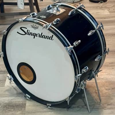 Slingerland Vintage drums 24/18/14/13 70s - Black image 3