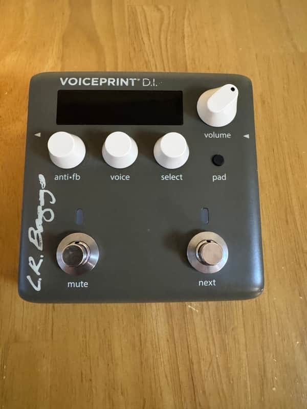LR Baggs Voiceprint DI Acoustic Guitar Impulse Response Pedal