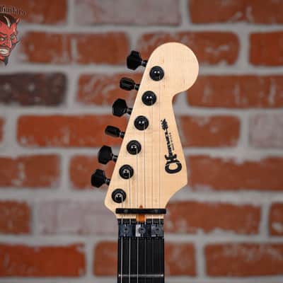 Charvel USA Custom Shop San Dimas Custom Trans White Black Burst 2015 w/OHSC image 10