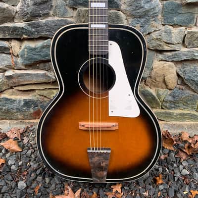 1965 Kay 5160 Flat Top Professional Rebuild Piezo Installed Great Player Gig Ready image 1