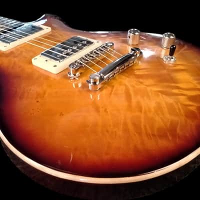 Luthier made semihollow guitar 2026 - Red cherry sunburst image 17