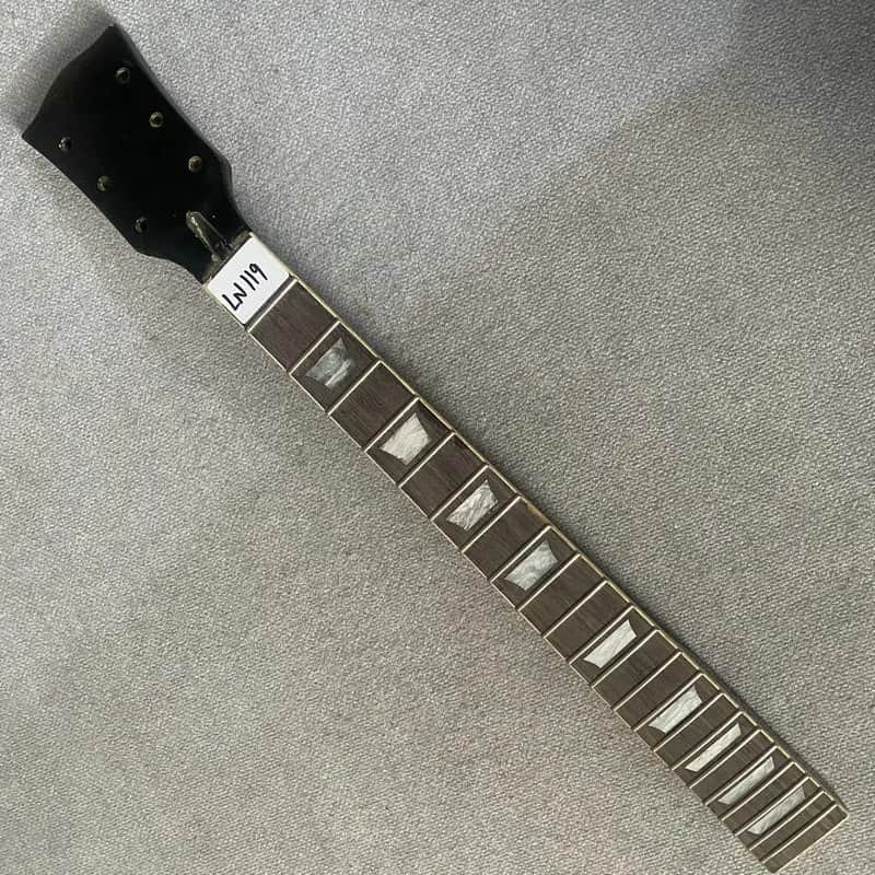 Black Maple Wood DIY Project Guitar Neck, Rosewood Fingerboard image 1