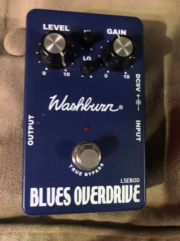 Washburn Blues Overdrive - blue image 1