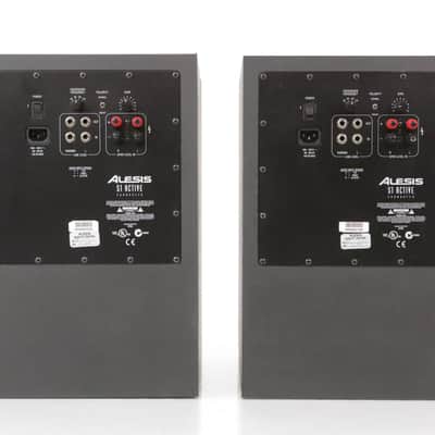 Alesis S1 Active Powered Subwoofer Sub Pair w/ Canare XLR-TRS 1/4" Cables #34937 image 10