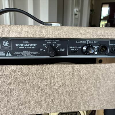 Fender Twin Reverb, Tone Master, 2-Channel, 85-Watt, Celesition,..Like New! image 11