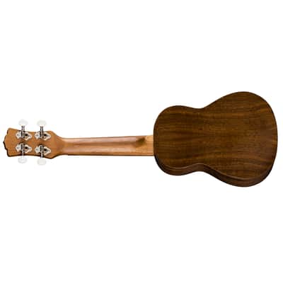 Luna Flamed Acacia Soprano Uke w/Gigbag image 3