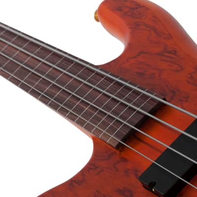Schecter Stiletto Studio-4 FL LH Honey Satin image 9