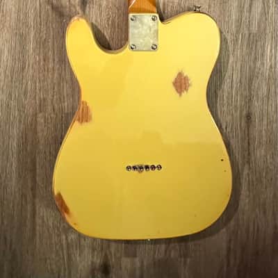 Big River “Moses” T-Style • Aged Butterscotch Nitro • Roasted Maple Neck • A5 Vintage 50’s P/U’s image 15