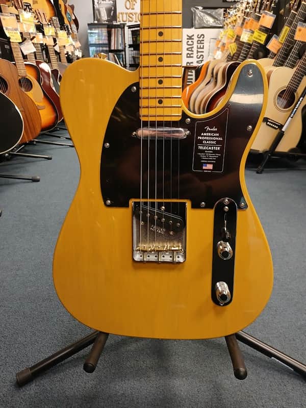 Fender American Professional Performer Telecaster Electric Guitar - Yellow image 1