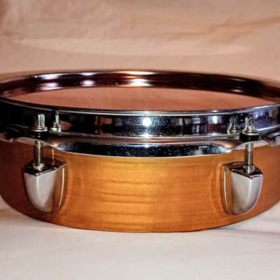 MARTIAL PERCUSSION MULBERRY PANCAKE TOM 10"- LIGHT SATIN LACQUER - FREE SHIP TO C-USA! image 2