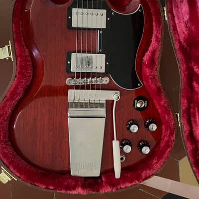 Immagine Gibson SG Standard '61 with Maestro Vibrola 2019 - Present - Vintage Cherry - 3