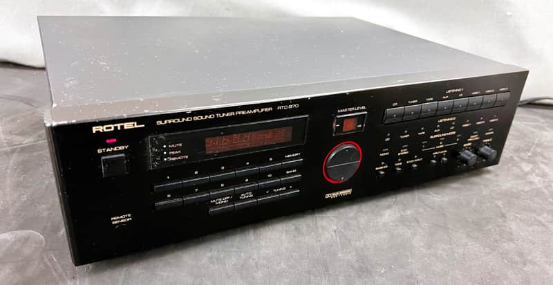 Rotel RTC-970 1996-98 - black image 1