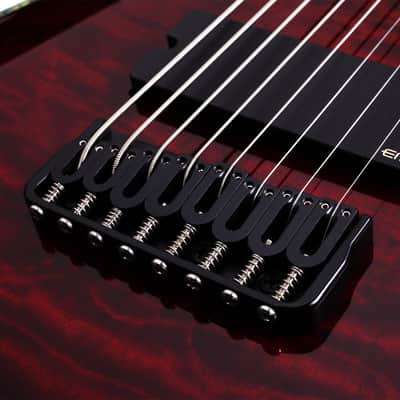 Schecter Hellraiser C-8 Black Cherry image 6