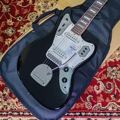 *NEW IN BOX* 2026 Fender Japan Traditional II Late '60s Jaguar Black with Matching Headstock, MIJ JD26 image 2