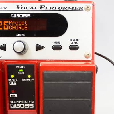 Boss VE-20 Vocal Performer Power Supply Use Only With Power Supply Vocal Effect Pedal BZ93370 image 3