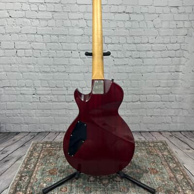 ESP Custom Order Eclipse Bass Late 90's - See-Thru Red image 8