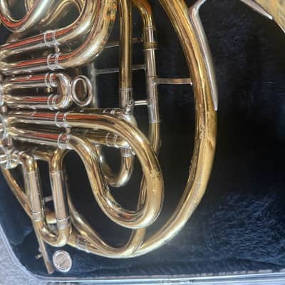 C. G. Conn 6D Double French horn. Made in USA image 4