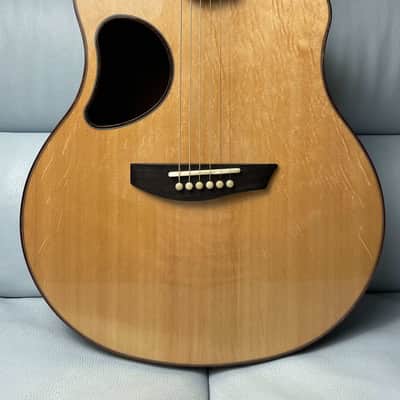 Hsienmo Shiyi Bear Claw Sitka Spruce Solid Top & Wild Indian Rosewood Solid back sides with hardcase image 1