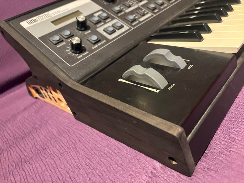 Moog Sub Phatty & Little Phatty or Stage2sidepanels. 『Japanese cypress』Black.Oil finish image 1