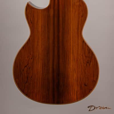2012 Bashkin Grand Concert, Brazilian Rosewood/Lucky Strike Redwood image 4