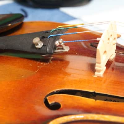 C. Meisel Fine Violins Made in West Germany image 17